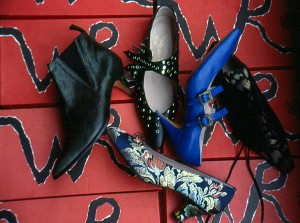 different shoes