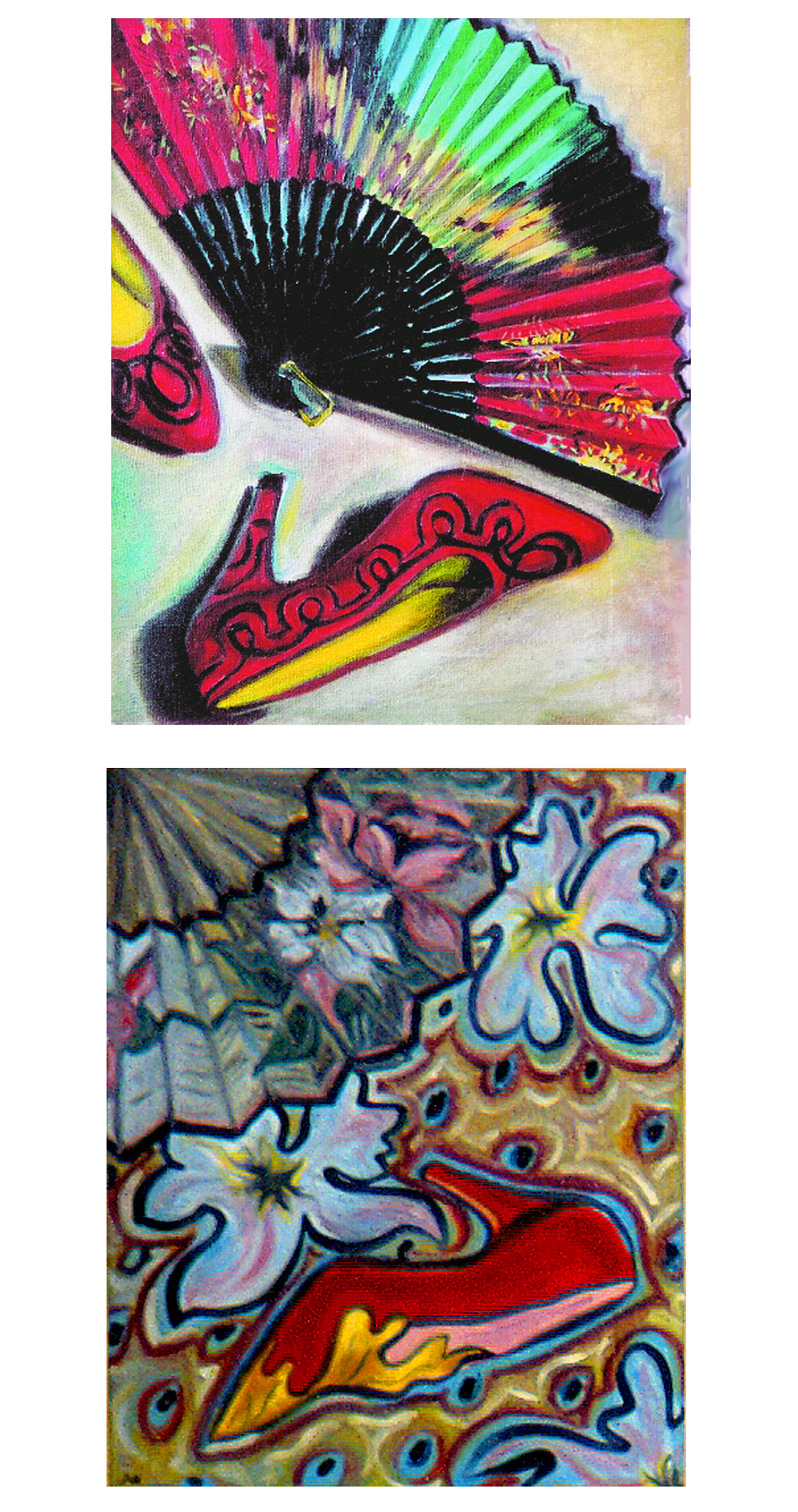 page paintings w fan